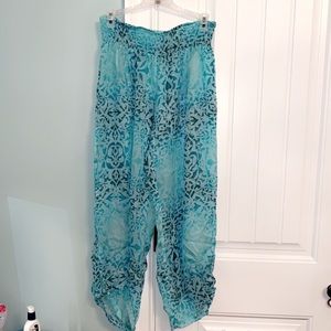 Vintage bathing suit pants cover up